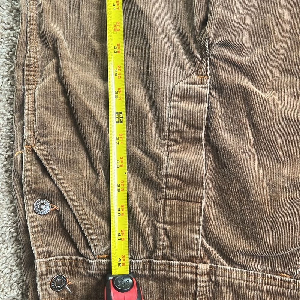 VTG 70’s Corduroy Flared Women’s LEVIS Bib Overalls 29W *SOLD* - Picture 15 of 16